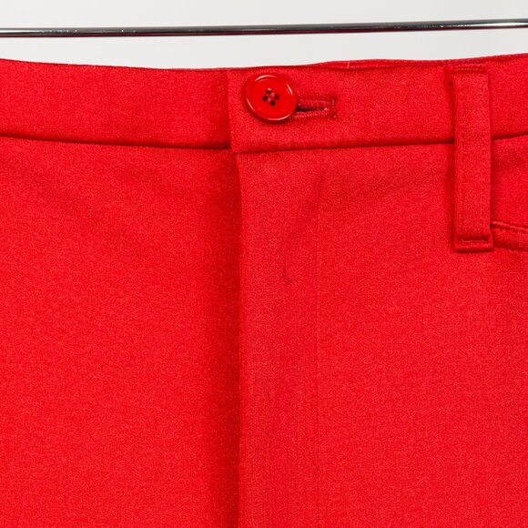 Balenciaga Red High-Waisted Skinny Pants - Picture 7 of 12